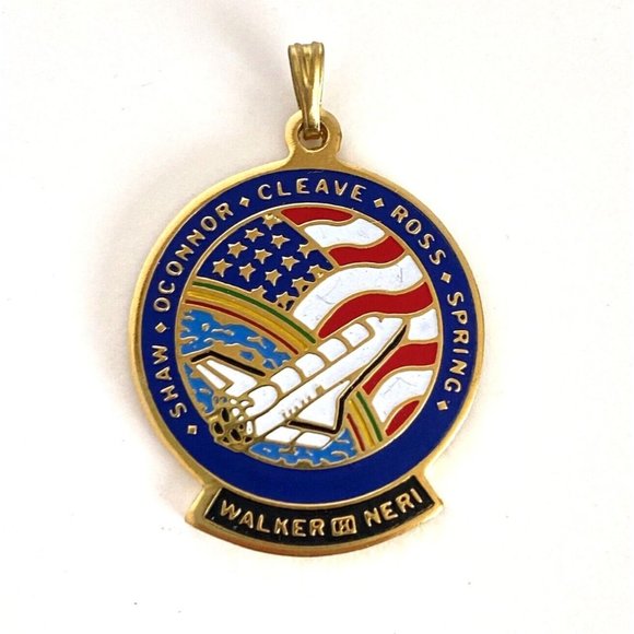 Other - NASA Space Shuttle Shaw O’Connor Cleave Ross Spring Walker Neri Enamel Pendant
